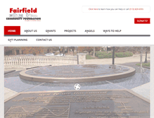 Tablet Screenshot of fairfieldcommunityfoundation.org